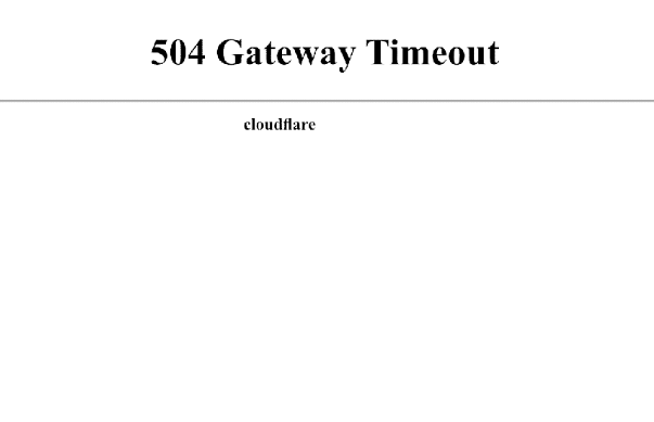 phpMyAdminの504 Gateway Timeout